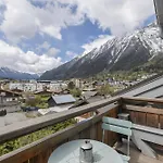 Lägenhet Flocon - Loft Moderne 8pax Sauna Poele Vues Garage Chamonix
