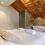 Lägenhet Flocon - Loft Moderne 8pax Sauna Poele Vues Garage