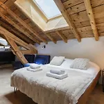 Flocon - Loft Moderne 8pax Sauna Poele Vues Garage Apartment