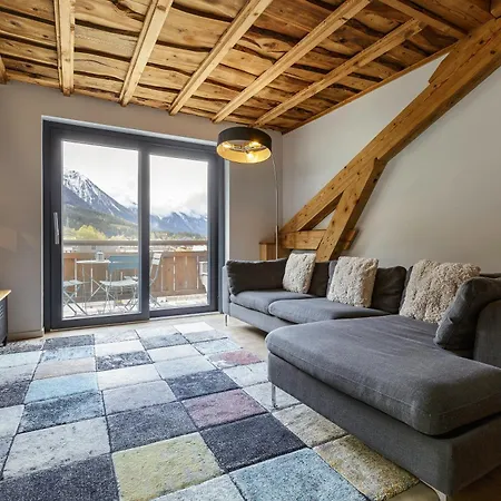 Lägenhet Flocon - Loft Moderne 8pax Sauna Poele Vues Garage Chamonix
